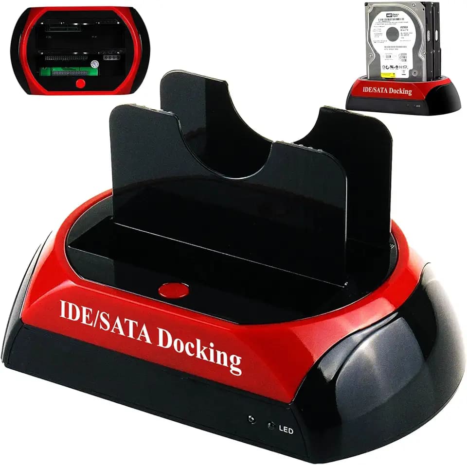 Retoo Festplatten Docking Station USB für SATA IDE 2,5/3,5 Zoll