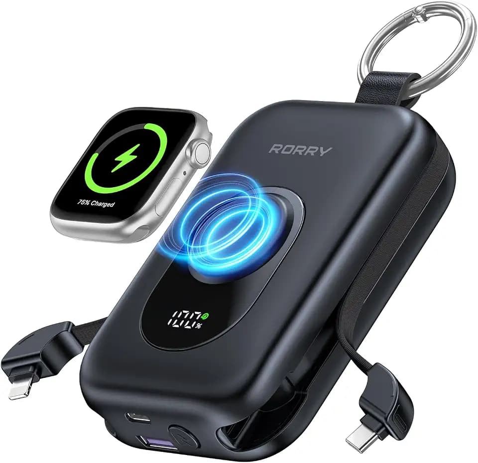 RORRY CharmGo Portable Charger, 20000mAh PD 30W Portable Charger Power Bank