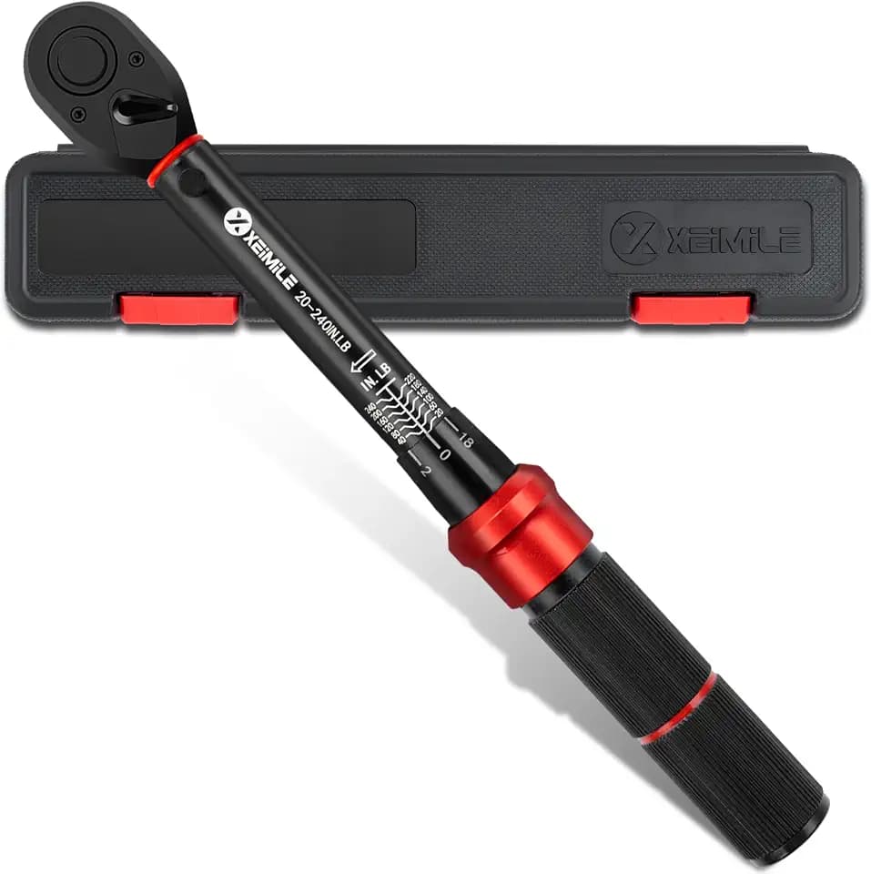 1/4-Inch Drive Click Torque Wrench-20-240 In.Lb for Bike Motorcycle
