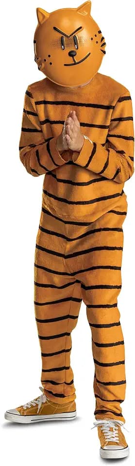 Dog Man Petey Costume for Kids, Official Dog Man Movie Petey Outfit with Headpiece