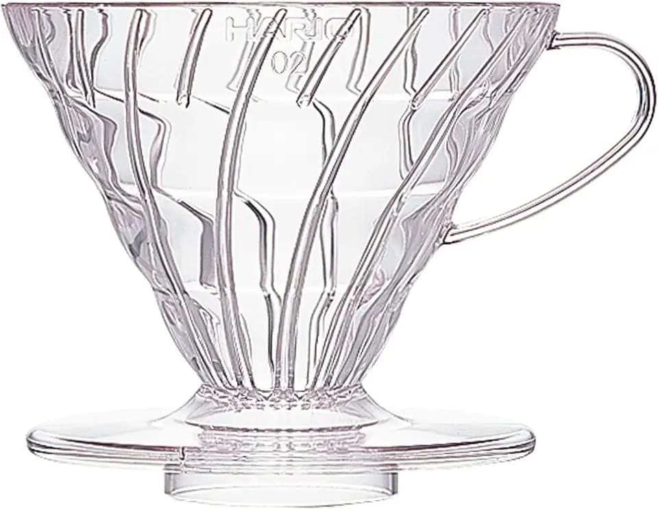 Hario,VD-02T,Kaffeefilter AA8Kunststoff, farblos,Size 2