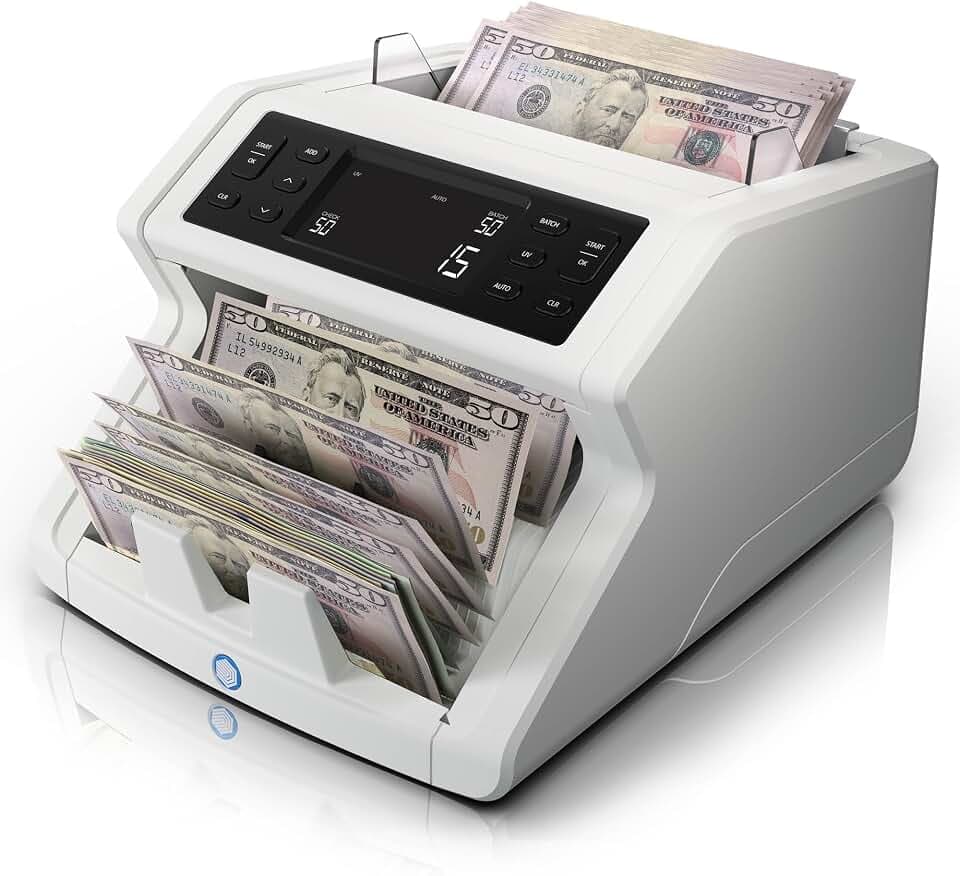 Safescan 2210 Money Counter Machine and Counterfeit Detection
