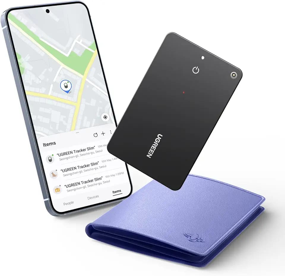 UGREEN FineTrack Slim S (Samsung Only) Wallet Tracker Card,
