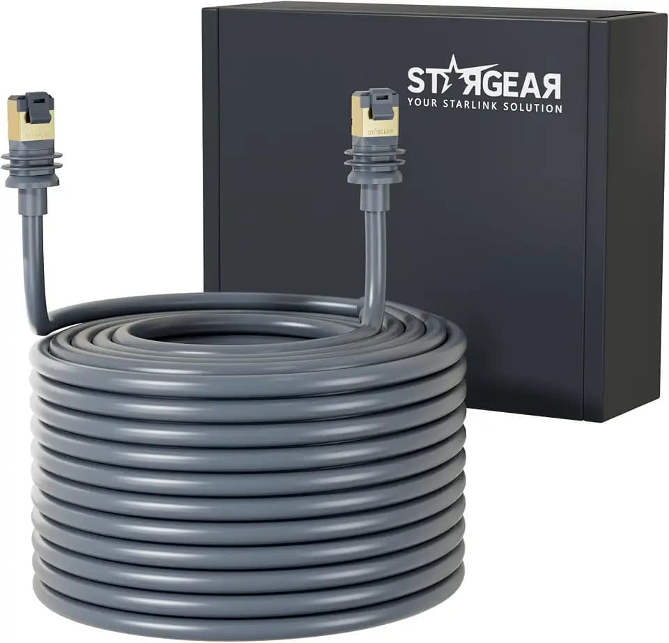for Starlink Cable Gen 3 for Standard 4/4X/V3/REV 4/MINI (16.4FT)