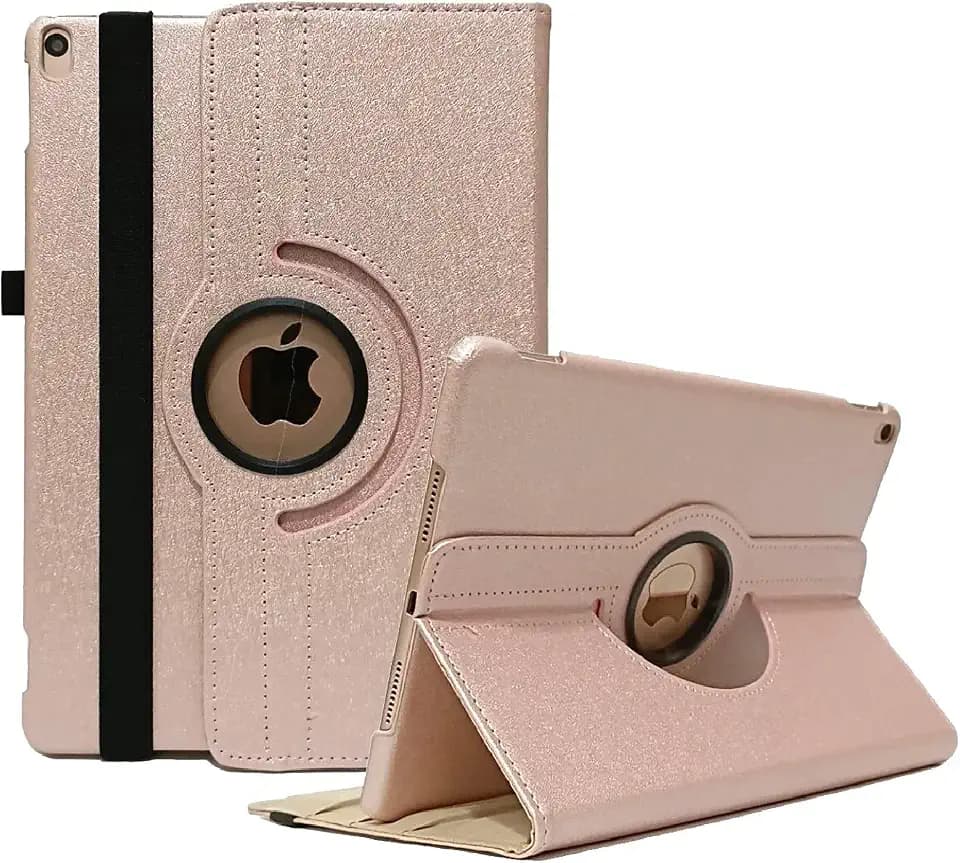Case for iPad Air (3rd Gen) 10.5" 2019 / iPad Pro 10.5" 2017 Case,360 Degree Rotating Stand Protective Cover, Auto Sleep/Wake