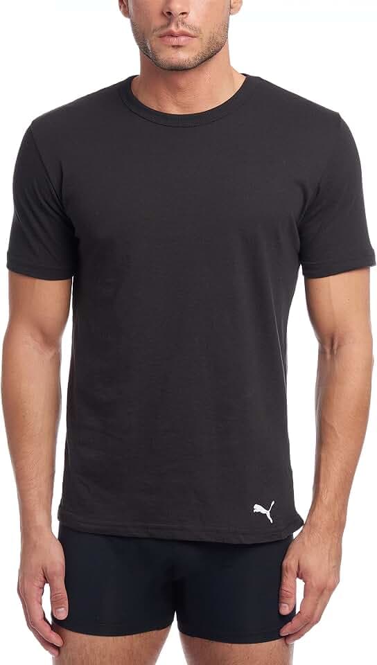 Puma Men's Men's 3 Pack Crew Neck T-Shirts