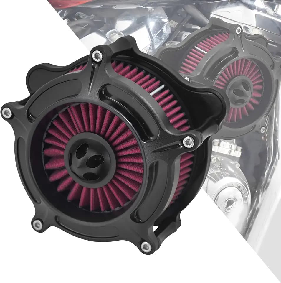 Motorcycle Air Filter Cleaner Intake Filter System Kit