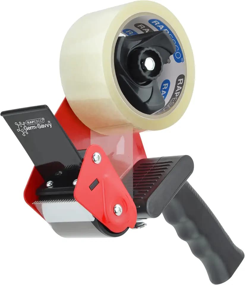 RAPESCO 1790 Klebeband Handabroller 960 mit 1 Klaren Packband