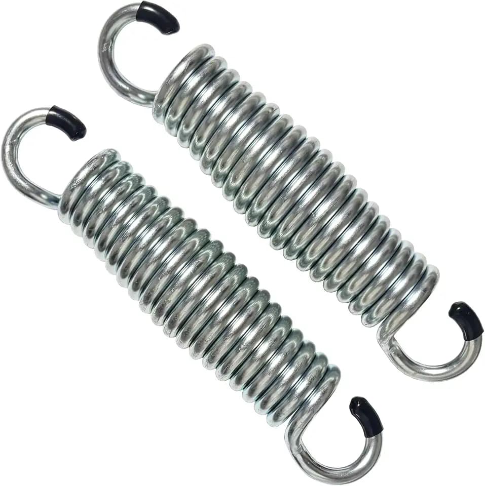 Spring Hook for Patio Swing 990lbs Capacity Hammock Swing Accessories 4.52 Inch Galvanized Extended Hooks 2pcs (1300LB-Type A)