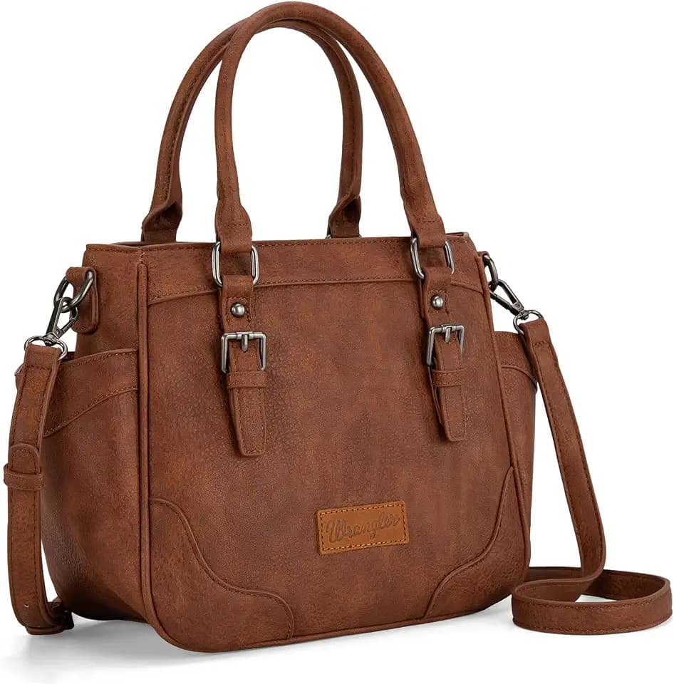 Montana West Wrangler Tote Bags for Women Crossbody Purses Designer Top Handle Handbags