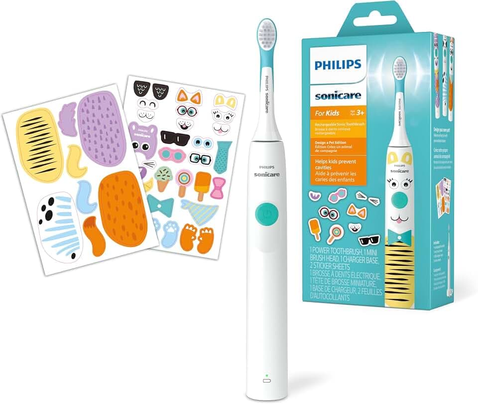 Philips Sonicare for Kids Electric Toothbrush, Design a Pet Edition