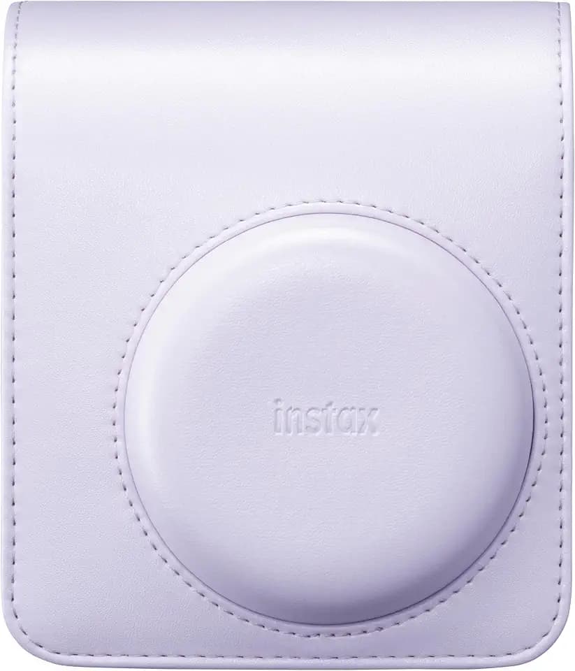 FUJIFILM instax mini 13™ Kameratasche Dreamy Purple | Kleine Sofortbildkamera-Tasche mit Trageriemen und PU-Material – Passgenaues Kamera-Zubehör für instax mini 13™