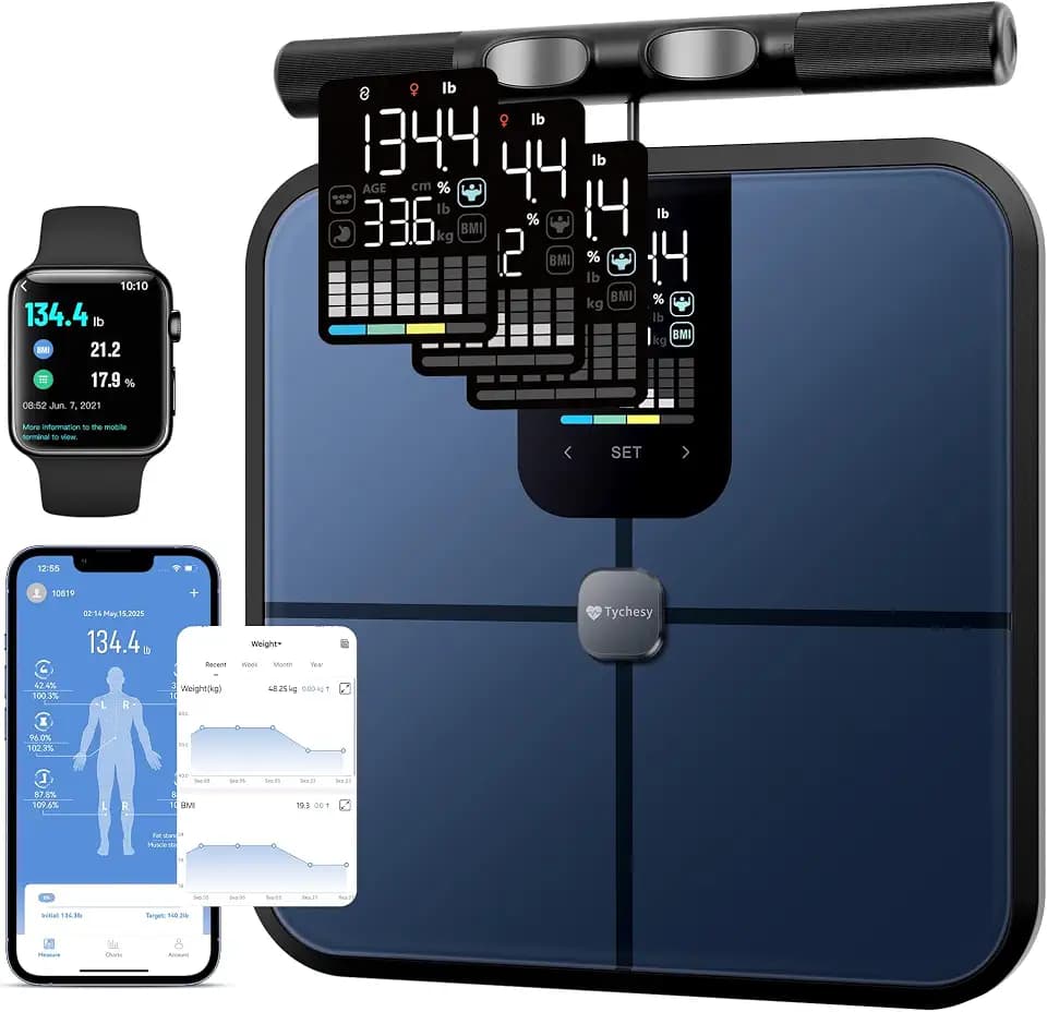 Smart Scale with Handle, 50+ Metrics with APP