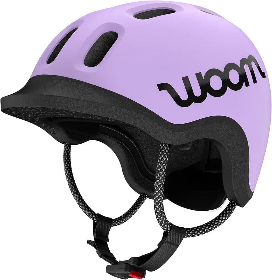 woom Ready Kids' Helmet, Adjustable Pinch-Free Children's Helmet with Reflective Details for Bicycle Riding, Roller Skating & Scooting, for Boys & Girls (Ages 1-14)