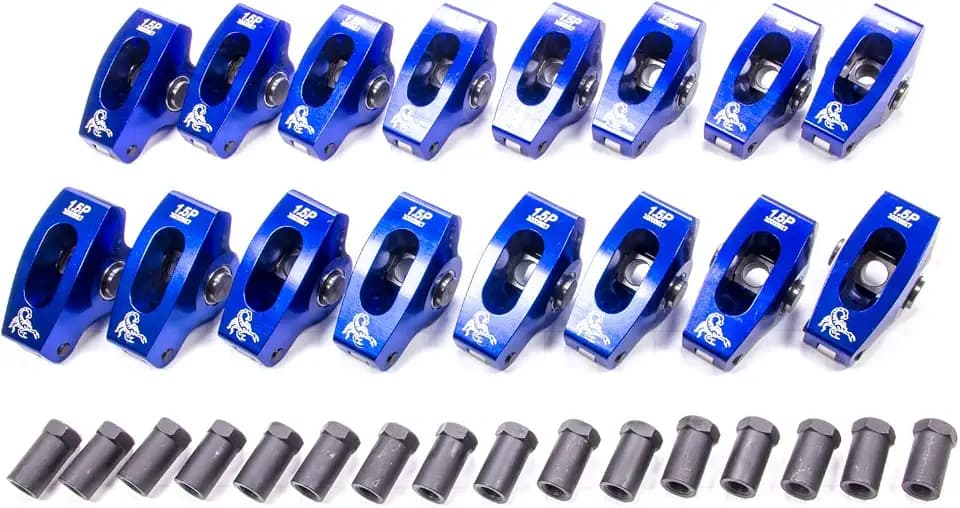 1053 1.65 Ratio Roller Rocker Arm Pontiac V8 - Pack of 16