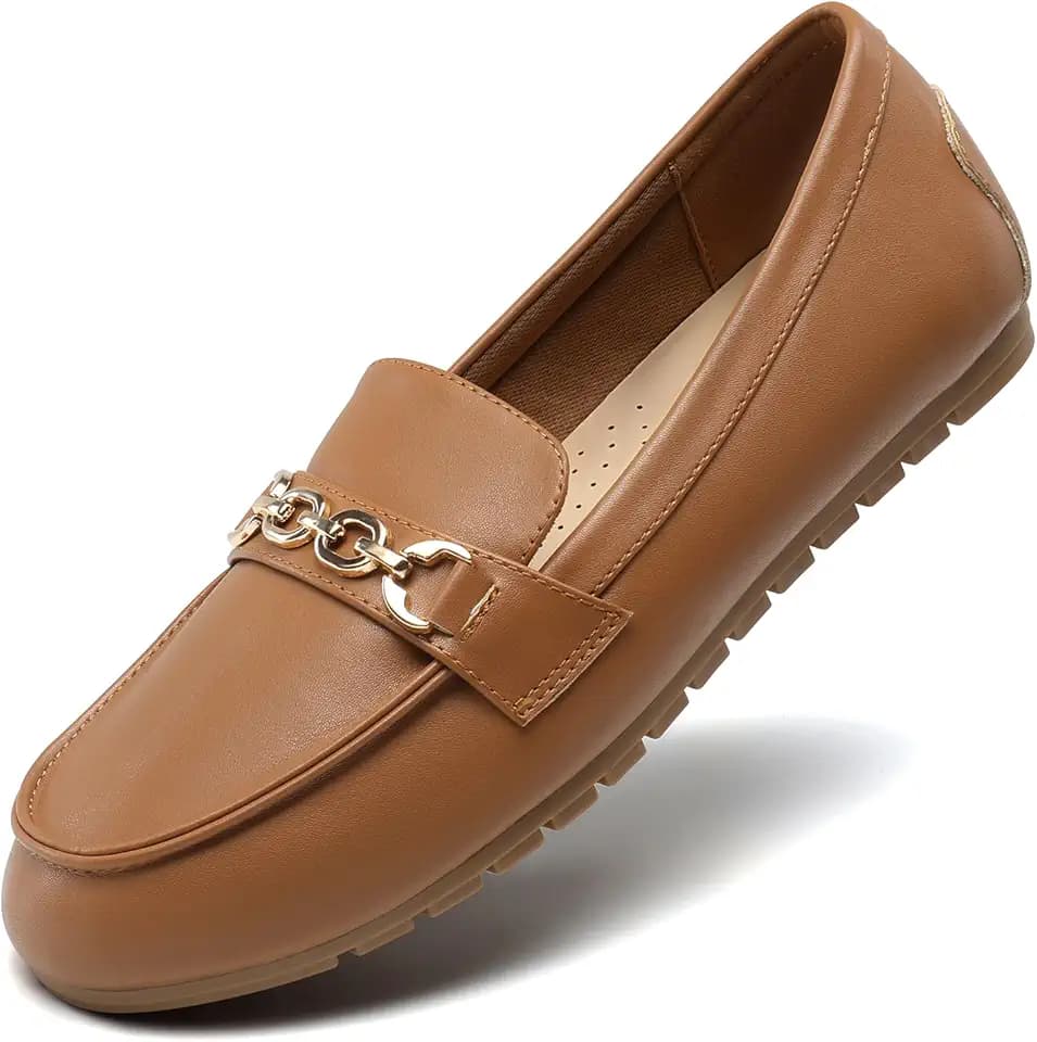 DREAM PAIRS Loafers for Women Casual Slip On Flat