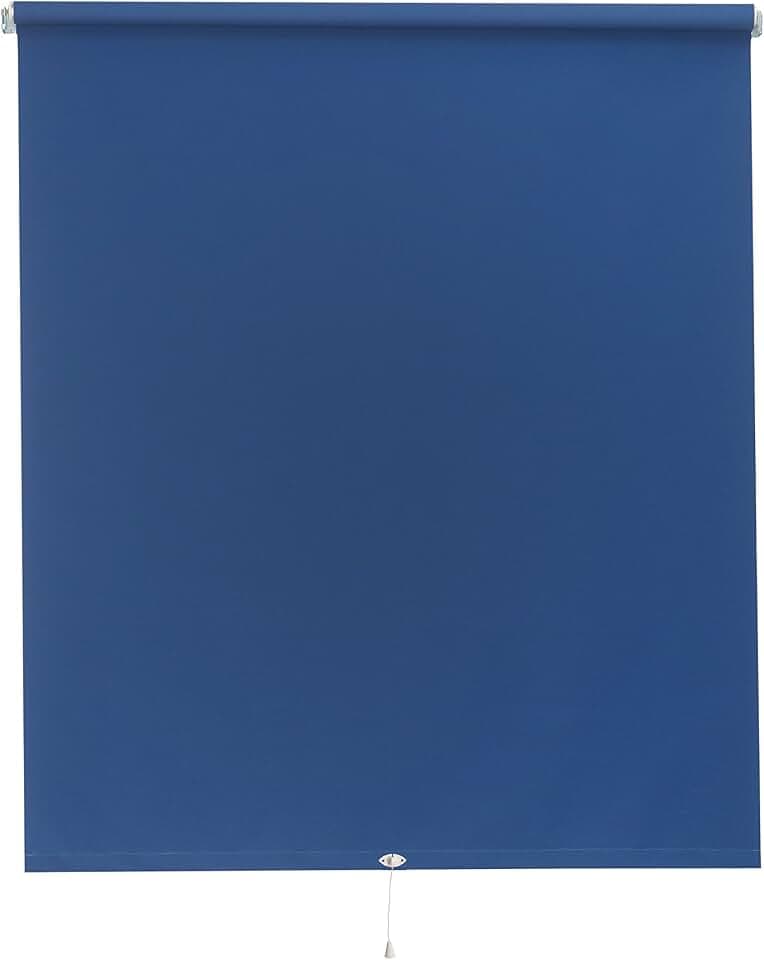 sunlines HWA10072 Springrollo Tageslicht, Stoff, Jeansblau, 102 x 180 cm