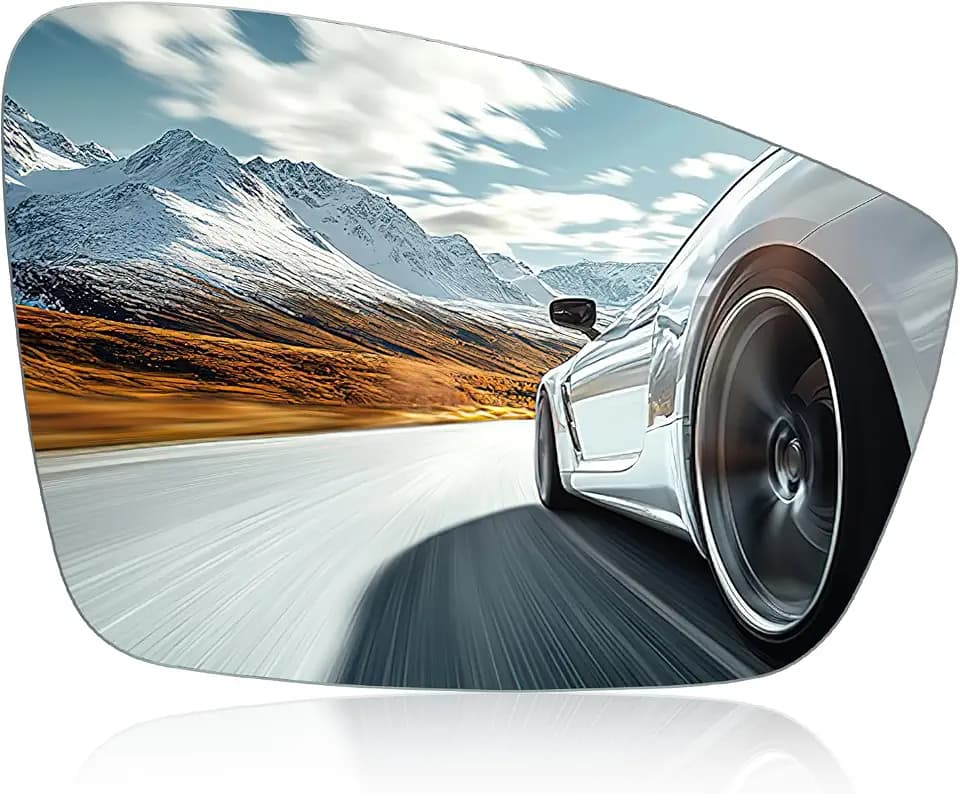 Passenger Right Convex Mirror Glass for VW Beetle/Jetta/Passat