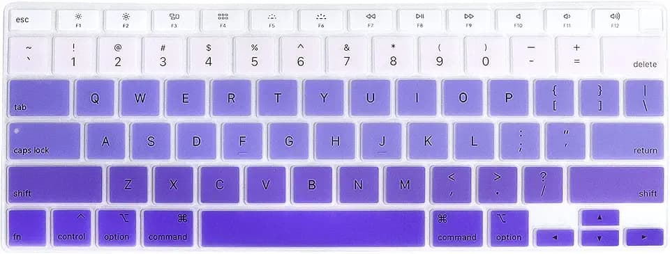 Se7enline for MacBook Air 13 Inch Keyboard Cover M1 2018-2024 A2337/A2179