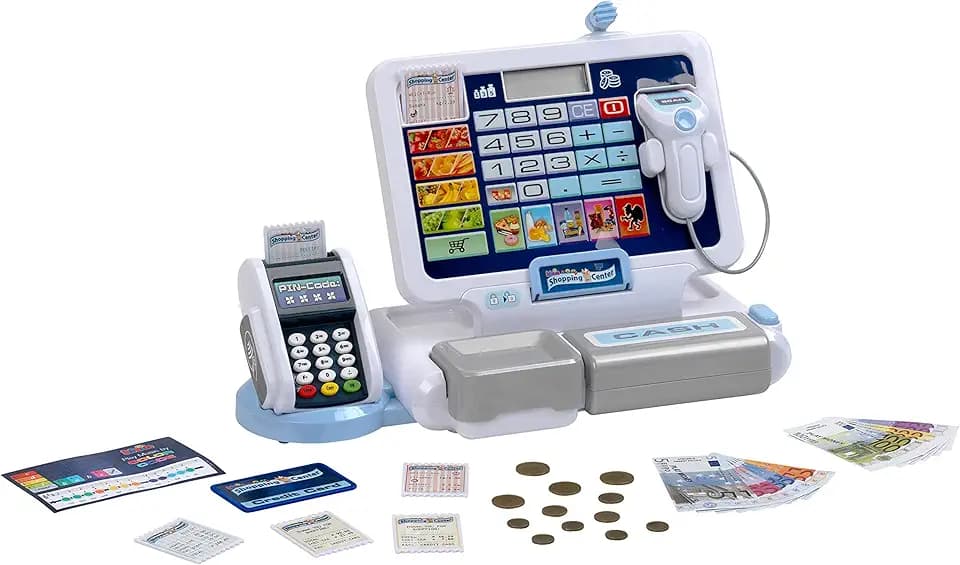 Theo Klein Kinder-Spielkasse Tablet-Kassenstation Sound ab 3 Jahren