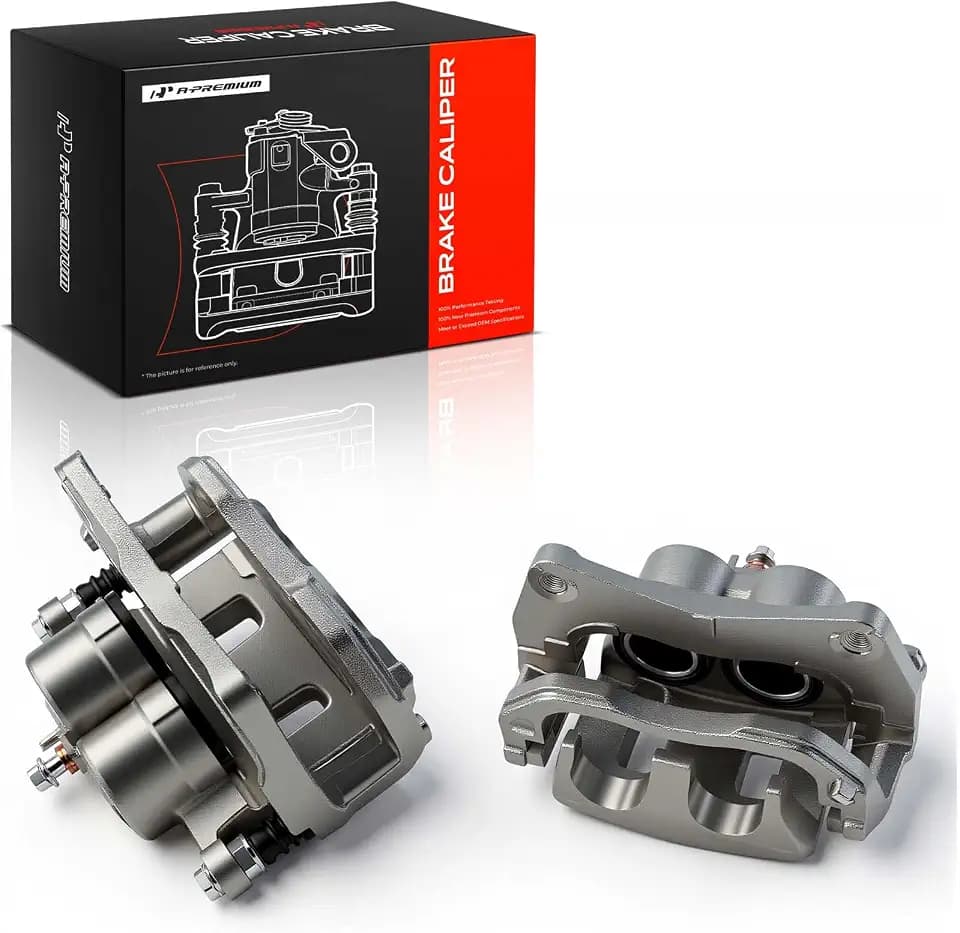 A-Premium Front Left and Right Side Disc Brake Caliper with Bracket
