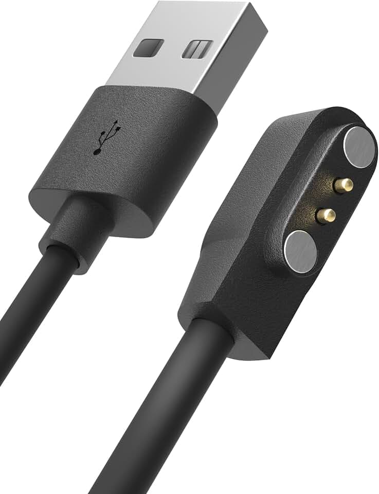 Smart Watch Charger for Skg Letsfit Cubitt Yamay Willful Fitpolo Tozo Wyze Umidigi Blackview 3.3Ft USB Magnetic Charging Cable Cord for Umidigi Uwatch 3S 3 2 2S Urun Smartwatch