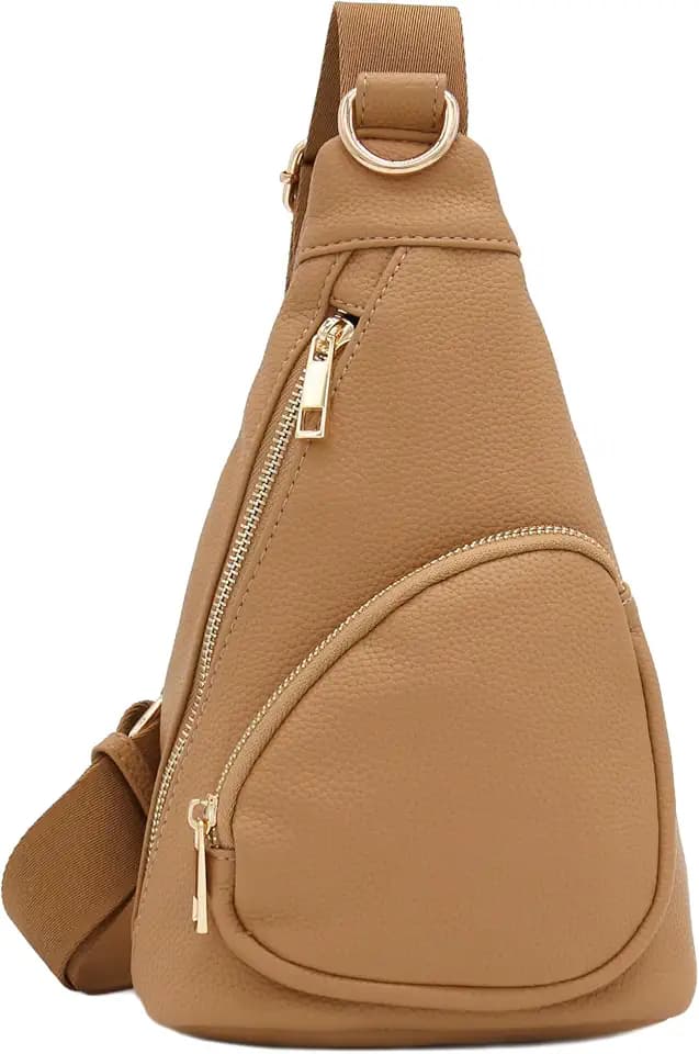 FashionPuzzle Compact Triangle Sling Bag
