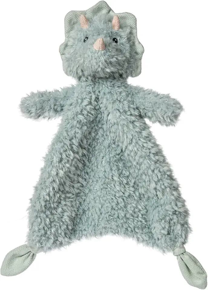 Mary Meyer Lovey for Babies Again Friends Soft Snuggle Toy Made from Recycled Materials, 11-Inches, Dinosaur