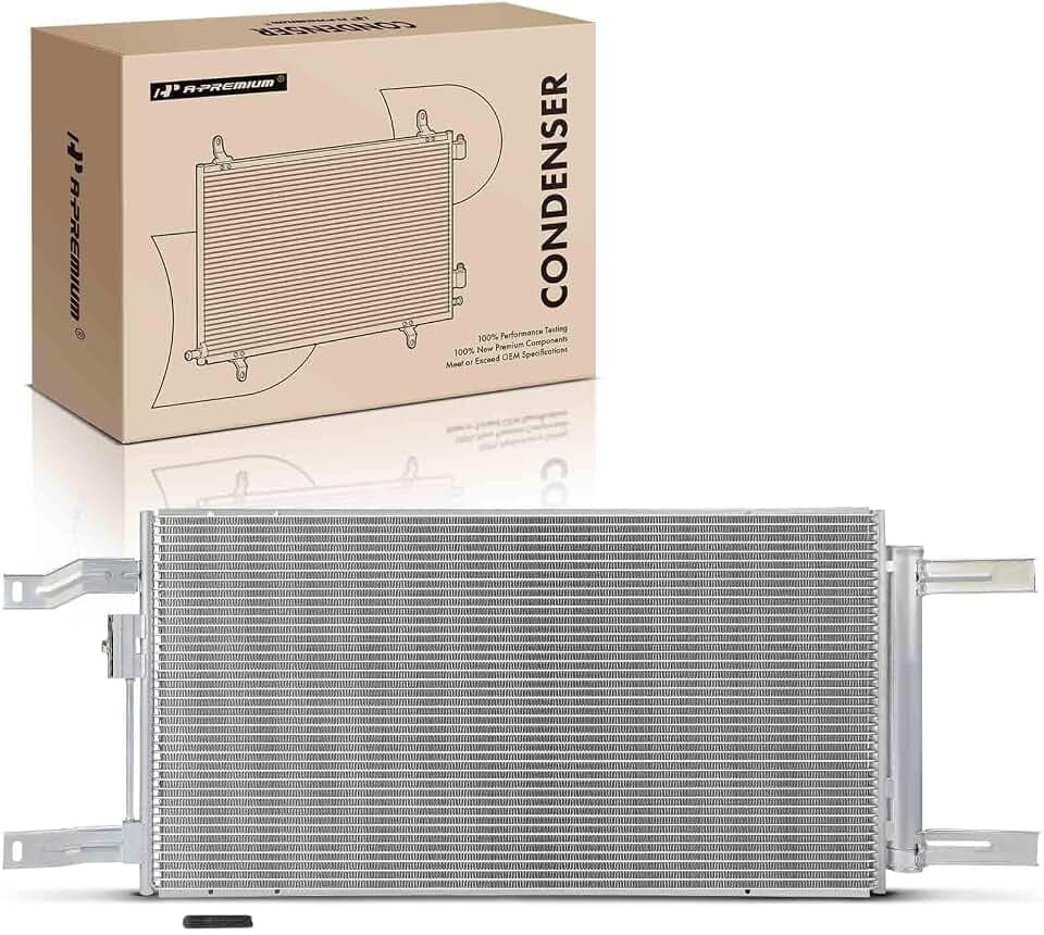 A-Premium Air Conditioning Condenser Compatible with Ram