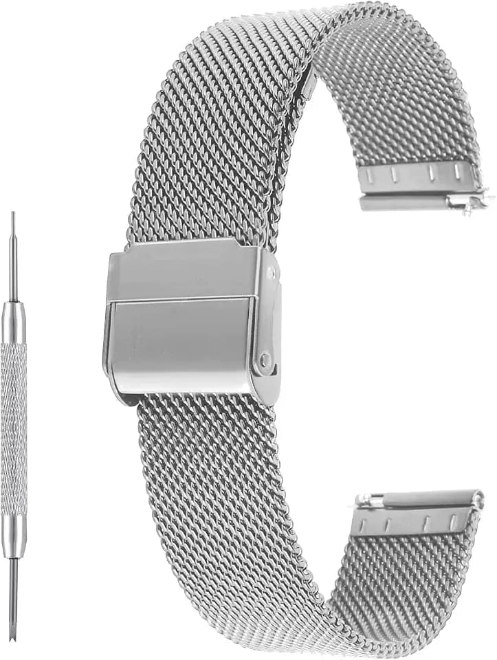 cobee Milanese Mesh Watch Bands, Replacement Watch Straps Stainless Steel