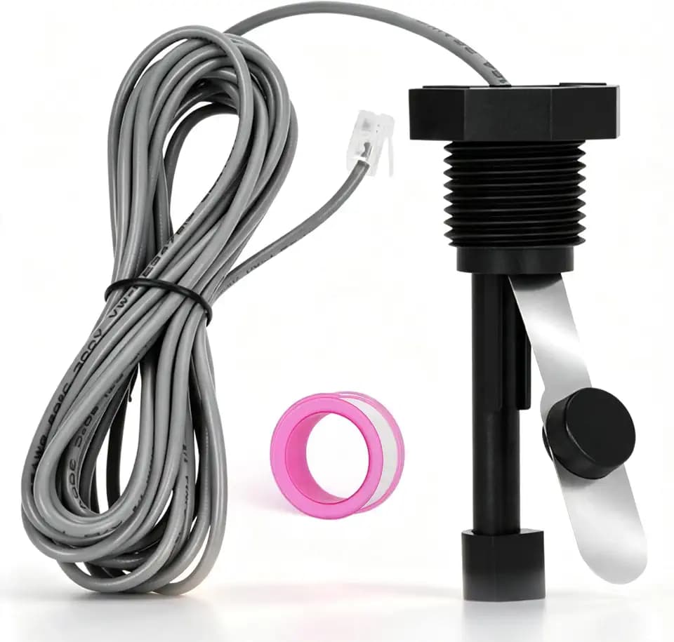 Glx-Flo-Rp Flow Switch for Hayward Salt System & Salt Cell, Metal Gray