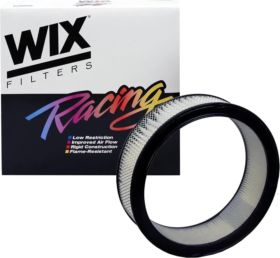 WIX 42096R Engine Air Filter For Racing Applications, 4.05" Height, 11.625" Inside Diameter, 13.875" Outer Diameter
