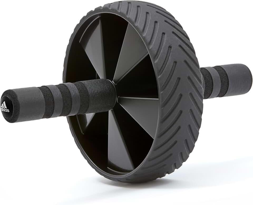 Adidas Ab Wheel - Bewegungsrad für Bauchmuskeltraining & Oberkörper