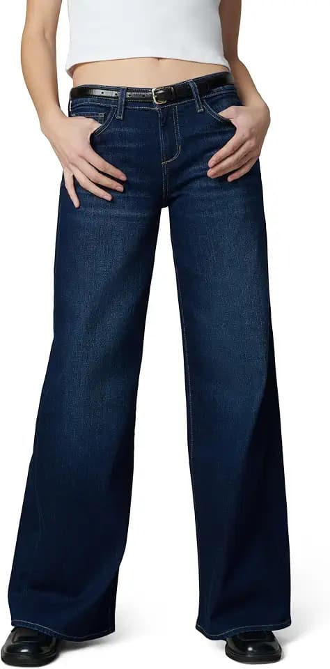 Joe's Women's The Lou Lou Low Rise Wide Leg Jeans