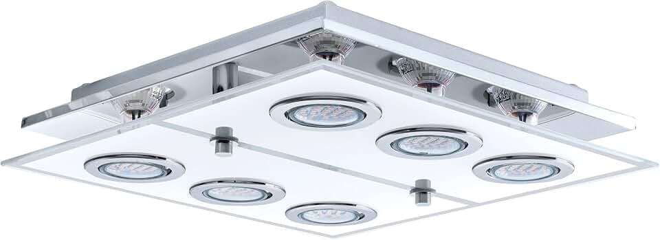 EGLO LED Deckenlampe Cabo,6 flammige Deckenleuchte