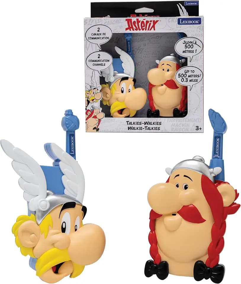 Lexibook, Asterix, 3D Walkie-Talkies, TW18AX