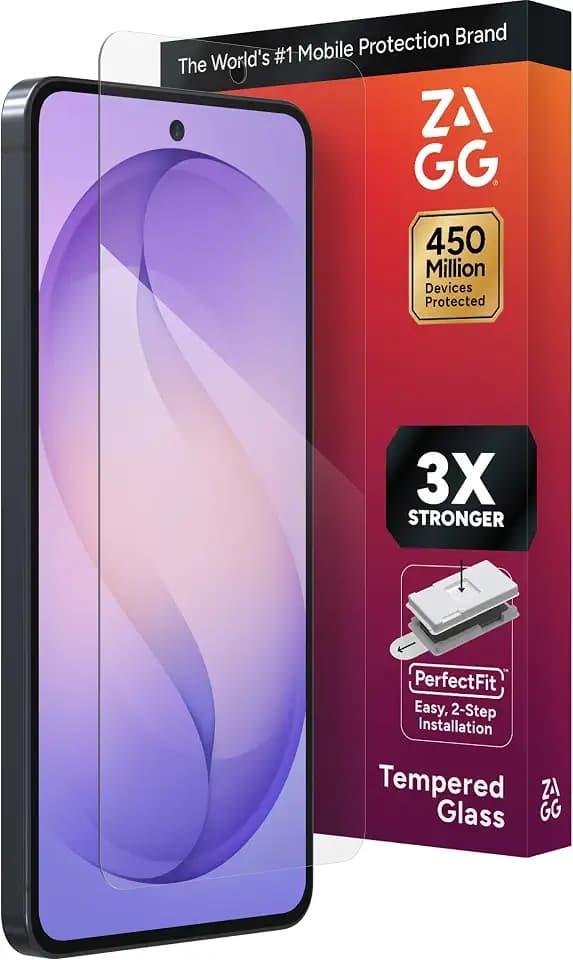 ZAGG Glass+ Samsung Galaxy S26 Screen Protector