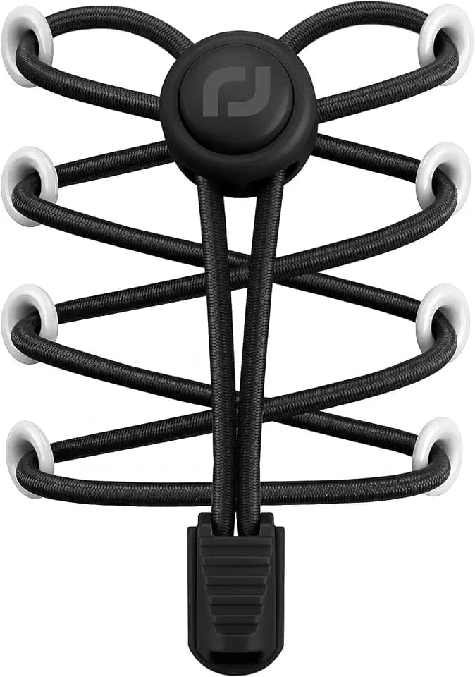 RJ-Sport Tieless Elastic Shoe Laces for Adults and Kids