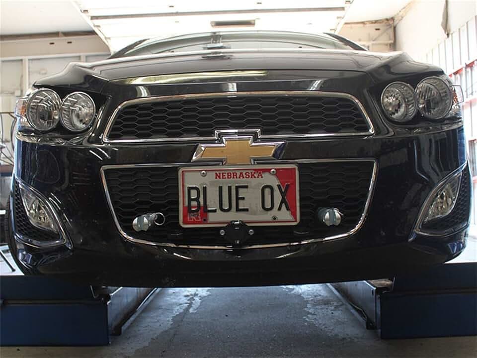 Blue Ox BX1703 Baseplate fits 2012 2020 Sonic Includes LS LT LTZ RS | Solid Durable Connection | Keeps Dirt and Debris Out | Easy Removable Arms | Seamless Look