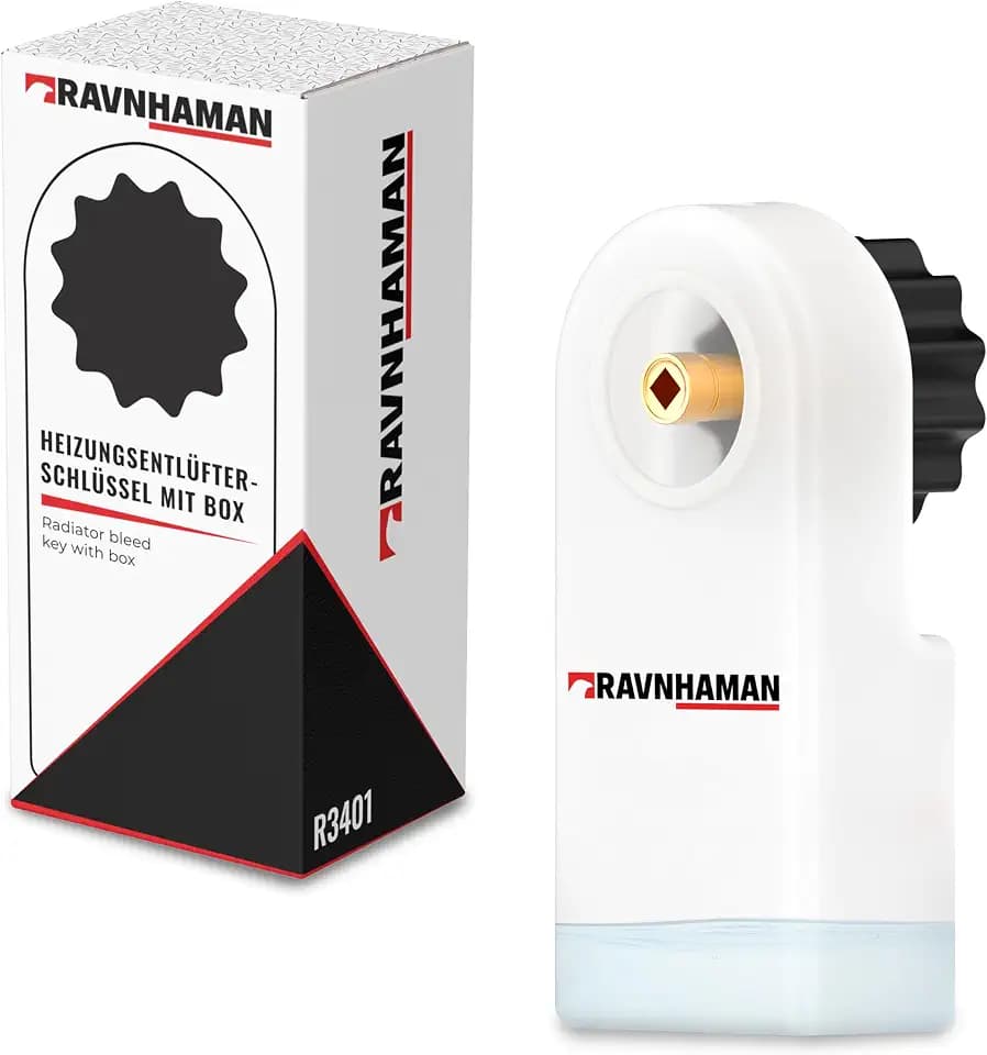 RAVN HAMAN Heizungsentlüfter mit Auffangbehälter, 5 mm Vierkant