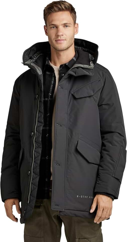 G-STAR Herren Vodan Padded Hooded Jacket