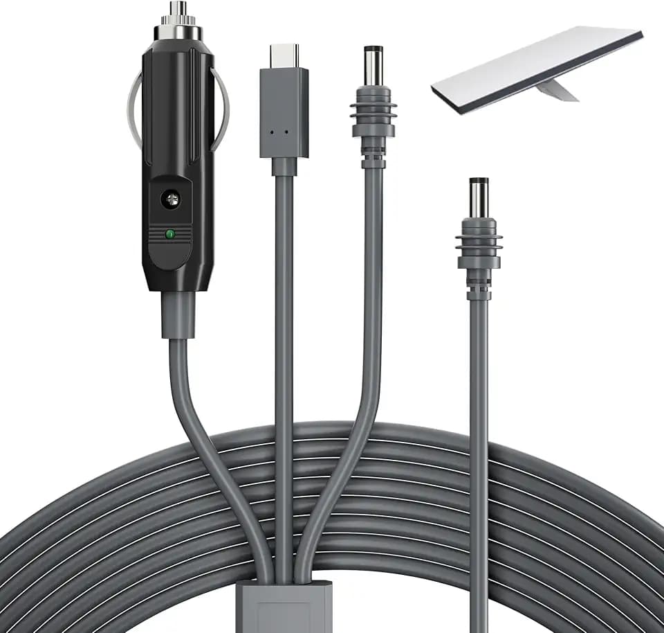 Starlink Mini 3 in 1 DC Power Cable 10FT, 100W+ USB C Plug and Play 3M