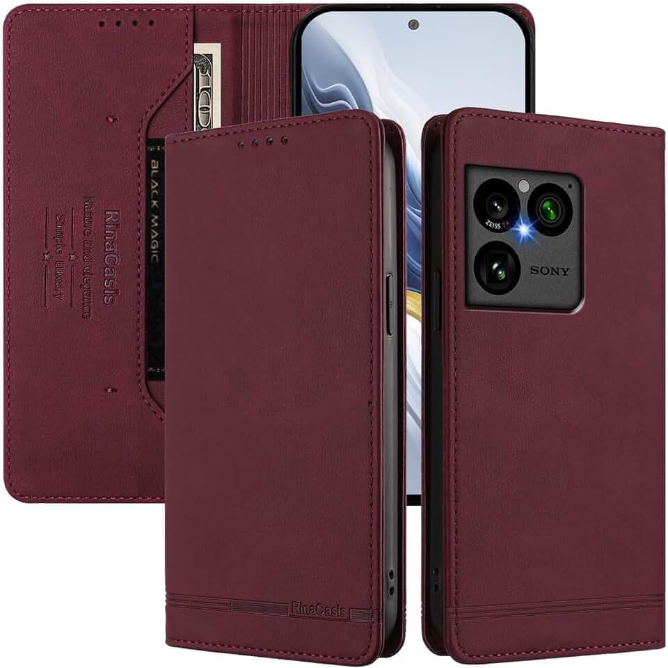 SHIEID Brieftasche Schutzhülle für Sony Xperia 1 VIII Hülle mit Kartenfach Etui Standfunktion und Magnetisch Handyhülle Leder Flip Lederhülle für Sony Xperia 1 VIII