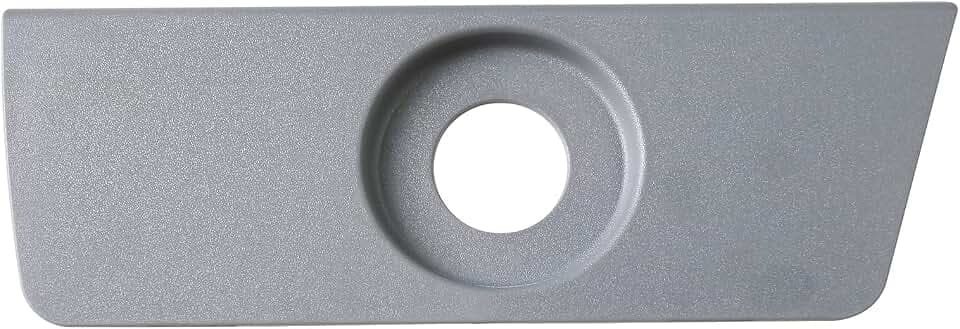 Compatible with 2011-2014 Ford F150 Manual Lumbar Seat Switch Housing Panel Trim Bezel Gray (Driver Left Side)