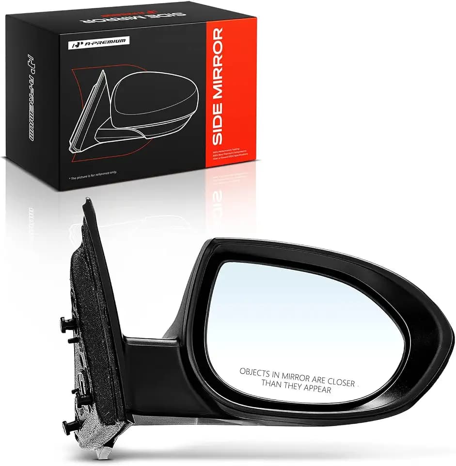 A-Premium Passenger Side Power Door Mirror Compatible with Mazda