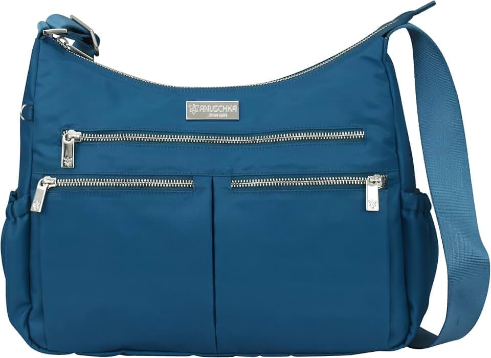 Anuschka Wanderlust Luxe Fabric Collection Women's Vegan Hobo