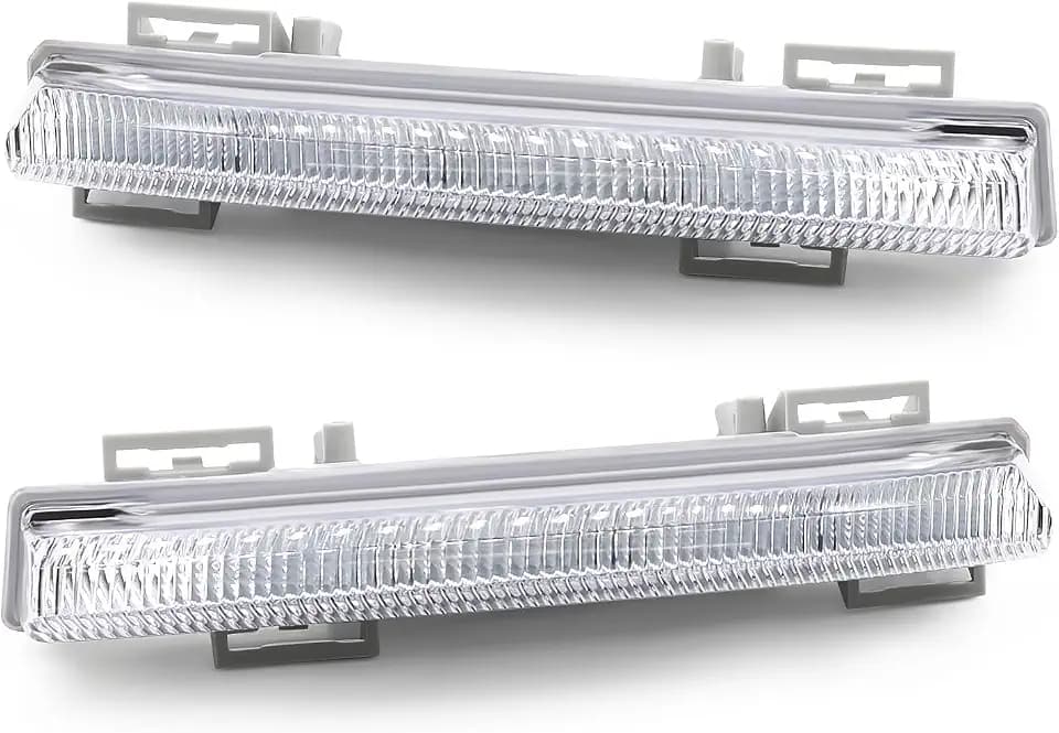 Nakkaa Fog Light DRL Compatible with C250 C300 C350 E350 SLK350 2012-2014