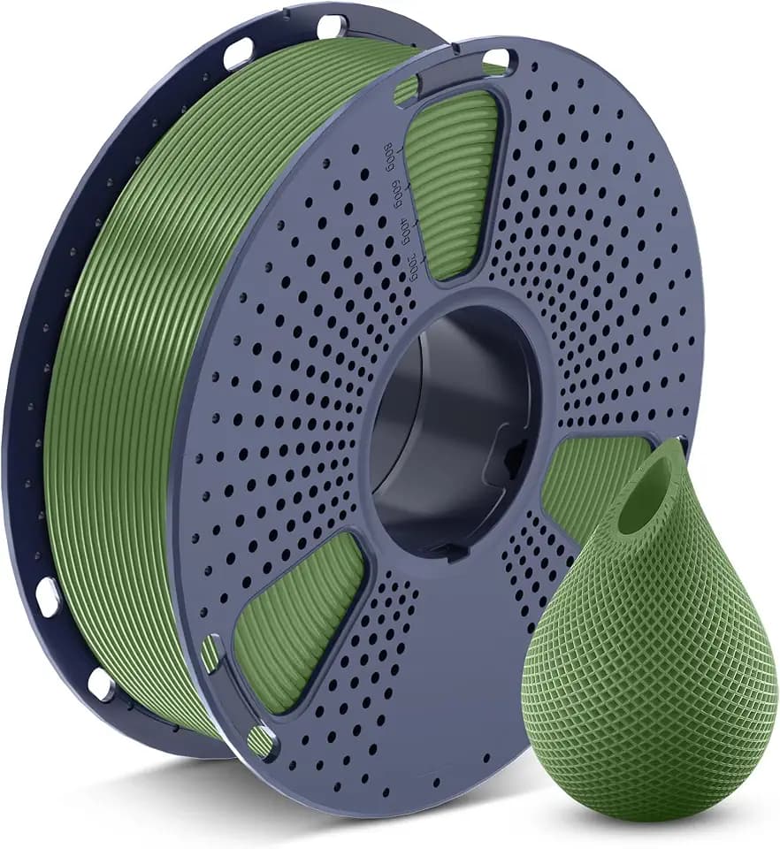 SUNLU PETG Olivgrün Filament 1.75 mm, 3D Drucker Filament Olivgrün PETG 1KG