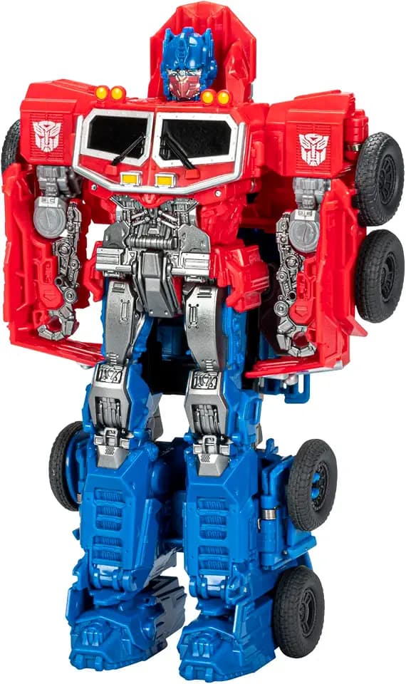 Transformers Bumblebee Cyberverse Adventures Dinobots Unite Smash Changer Optimus Prime Figur, 22,5 cm, F8067, Multi