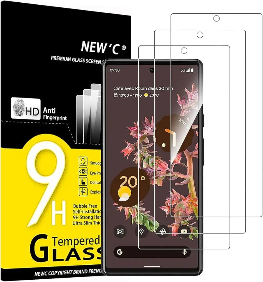NEW'C Schutzfolie für Google Pixel 6 für Panzerglas